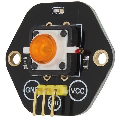 LandaTianrui LDTR-RM012 Digital Push Button with Yellow LED Indic– UNIQKART