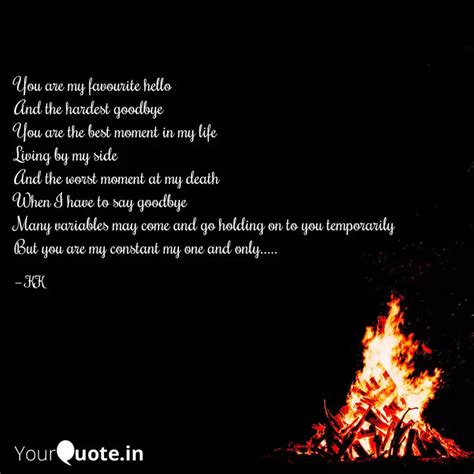 You are my favourite hell... | Quotes & Writings by Kiran Kumar A V ...