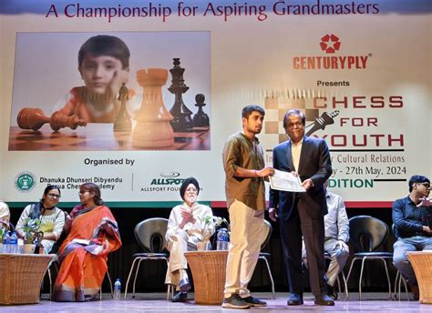 Kaustuv Kundu conquers 14th Chess for Youth 2024 - ChessBase India