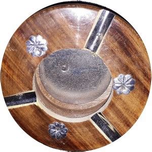 NOHUNT Wooden Ashtray for Cigarette Ash Holder Tray with Lid for Home ...