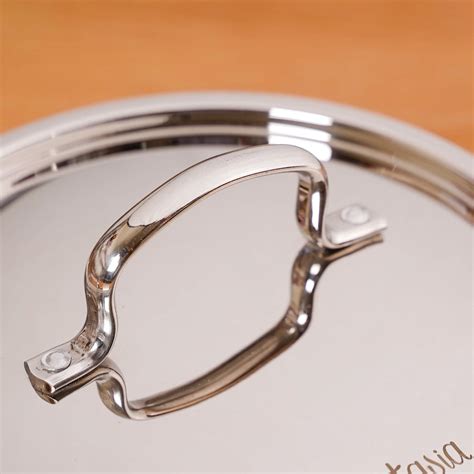 Tri Ply Stainless Steel Casserole Pot With Lid 3000ml Online - Premium ...