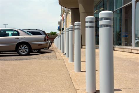 What Are Parking Lot Bollards? | Rose Paving