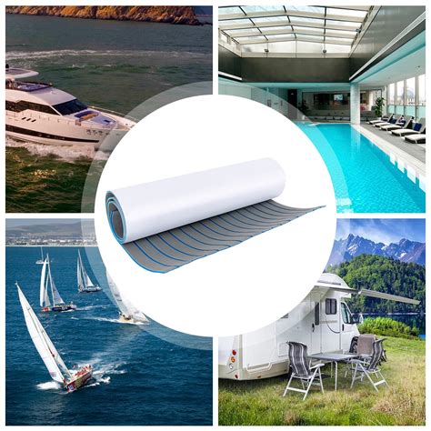 EVA Foam Boat Flooring Mat Yacht Teak Decking Sheet Marine Carpet ...