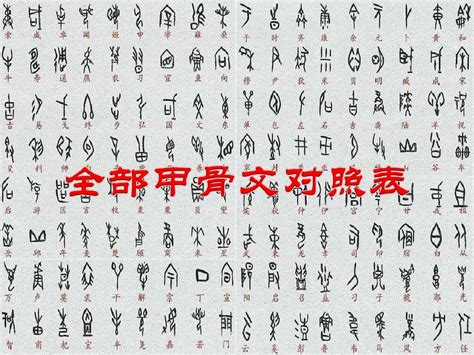 甲骨文与汉字对照表参照！ - 中国瓷器 - 中藏网论坛 中藏网|论坛