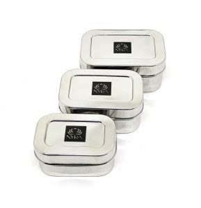 Nyra Steel Utility Container - 600 ml Price in India - Buy Nyra Steel ...