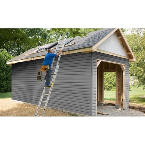 Werner D1300-2 28-ft ( 27-ft Reach Height ) Aluminum Type 1 - 250 lbs ...