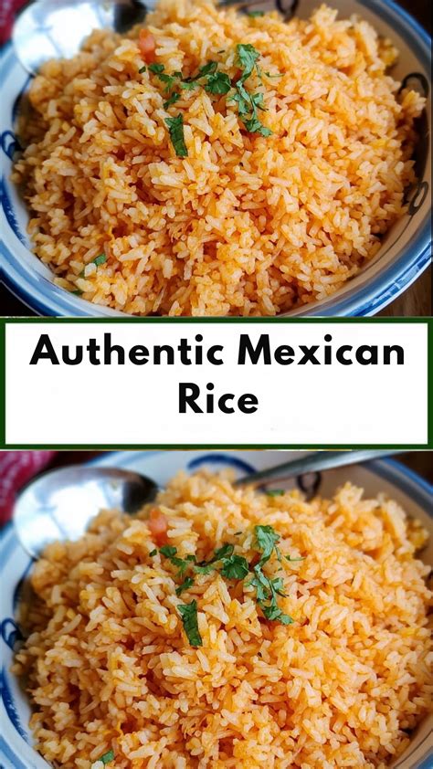 Authentic Mexican Rice | Recipe | Mexican rice recipes, Mexican food recipes, Rice side dishes