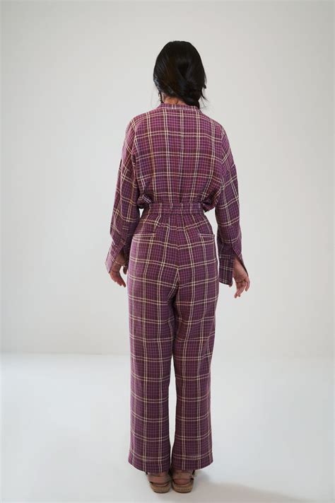 Purple Garden Trousers | SUI – Sui