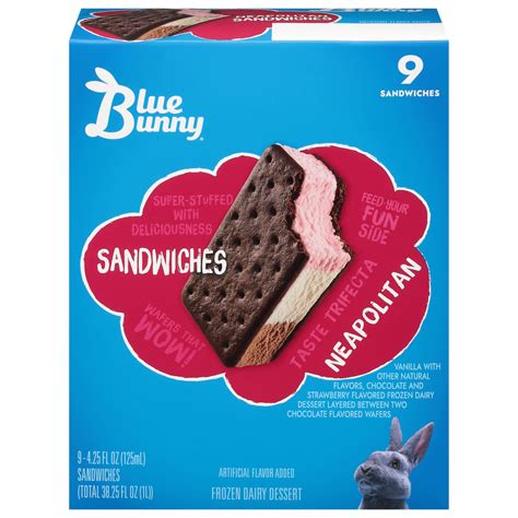 Neapolitan Ice Cream Sandwich Recipe