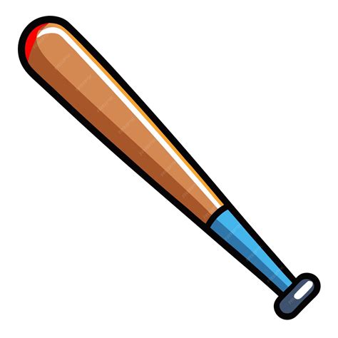 Baseball bat clipart vector art and illustration | Premium AI-generated ...