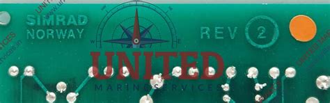 SIMRAD TVG/A 382-066051 PCB CARD REV 2 | United Marine Services
