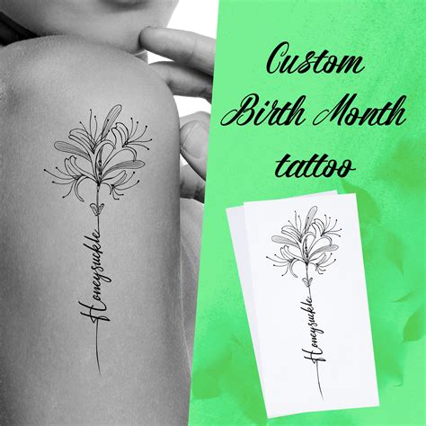 June Birth Month Flower Tattoos June Birth Flowers & What They