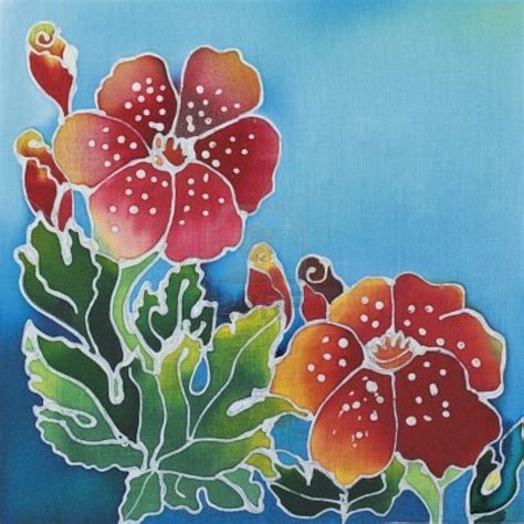 lukisan gambar batik - Andrea Parr