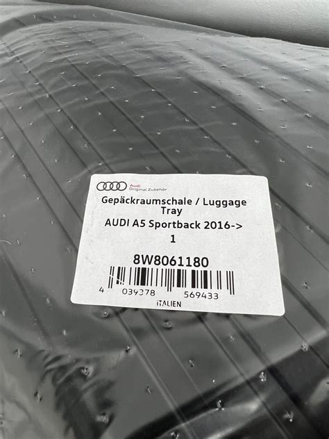 2018 and up Audi A5 sportback All weather floor mats and trunk mat ...