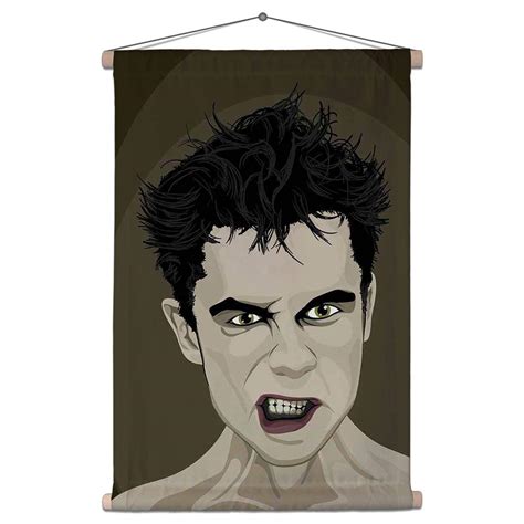 Buy ArtzFolio Angry Man Face Canvas Fabric Painting Tapestry | Scroll ...