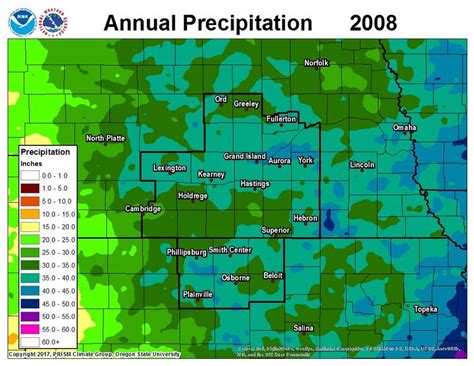 Annual Precipitation History