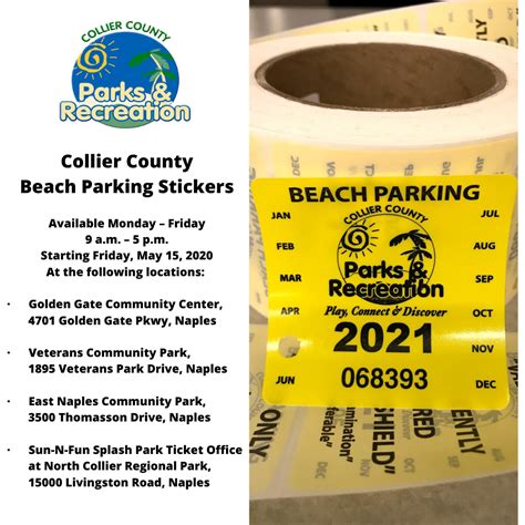 Collier County, Florida - Collier County beach parking passes can be ...