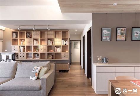 20款实用设计，客厅卧室隔断装修图片-中国木业网