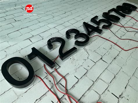 Image result for LED Lightbox Numbers