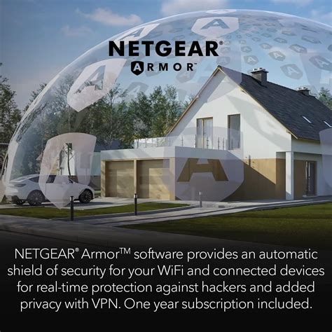 Buy NETGEAR 4-Stream WiFi 6 Router (R6700AXS) – with 1-Year Armor ...