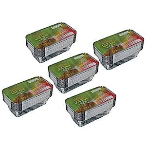 Buy Freshee 25 pcs Extra Strong Aluminium Silver Foil Container 660ml ...