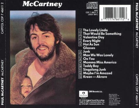 McCartney - Paul McCartney | Songs, Reviews, Credits | AllMusic