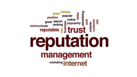 Reputation Word Cloud 的图像结果