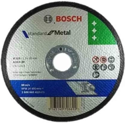 BOSCH AG4 Metal 4-inch Cut Off Wheel Set (White, Pack of 10) SIZE 105x1 ...