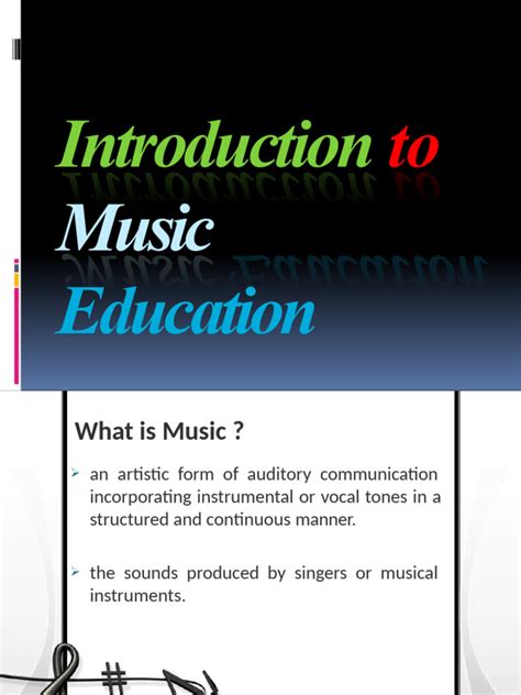 Image result for Music Introduction Topic