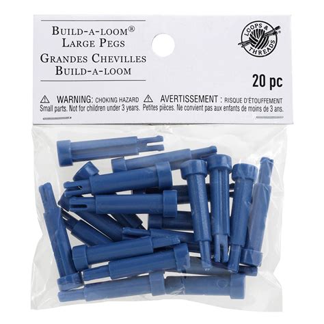 Build-a-Loom® Large Pegs by Loops & Threads® | Michaels