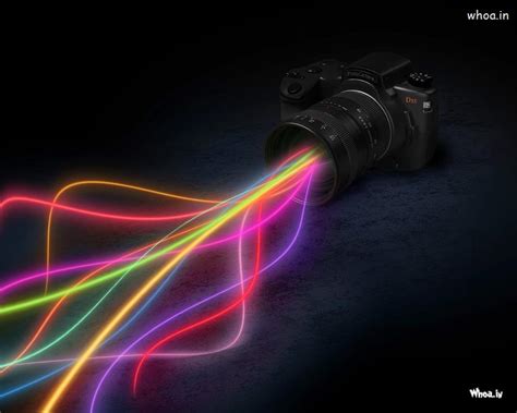 Camera Dark Background Wallpaper