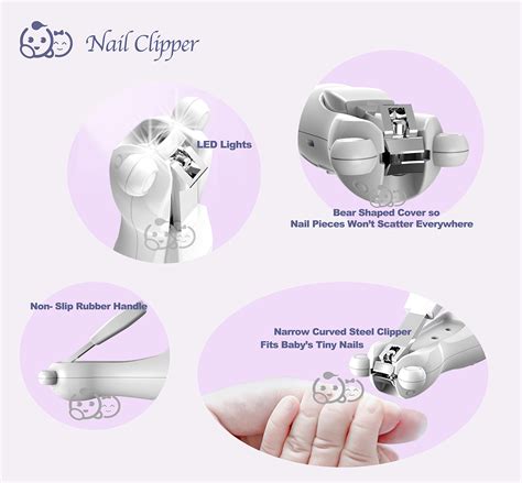 Snapklik.com : Royal Angels Rechargeable Baby Nail Clippers 20 In 1 ...