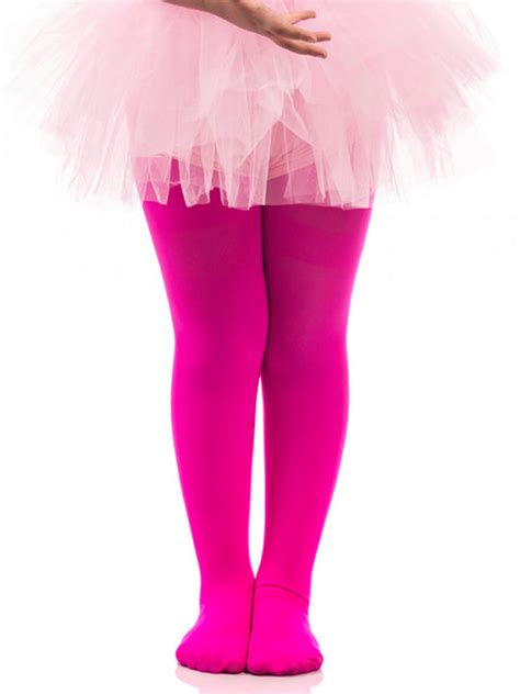 Unisex Footed Bright Pink Color Ballet Tights – The Dance Bible