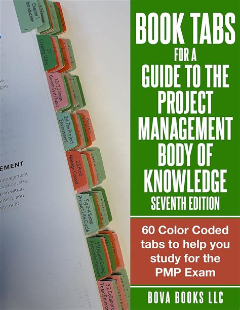 Book Tabs for PMBOK 7th Edition and Process Groups: A Practice Guide ...