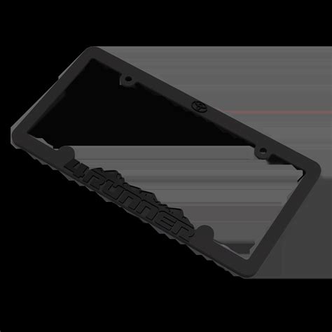 4Runner Toyota Blackout License Plate Frame Bracket — Custom Car Gear MODS & Accessories