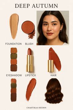 Image result for Deep Autumn Makeup Tutorial