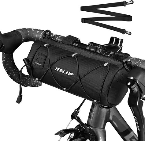 PROBEROS® Bike Handlebar Bag, Bicycle Front Bag Shoulder Bag Storage ...