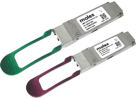 QSFP28 100G CWDM4 Optical Transceivers - Molex | Mouser