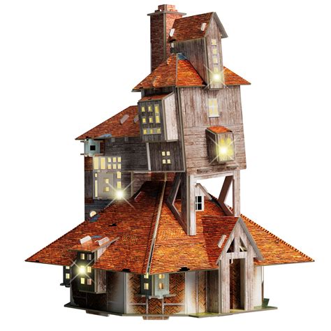 Weasley House Harry Potter The Burrow Weasley Family (Tactic Puzzle 3D