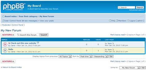 Image result for phpBB Select Template