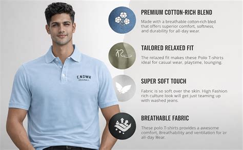 Buy ENDEAVOUR WEAR Men's Cotton Blend Super Soft Craftmanship Regular ...