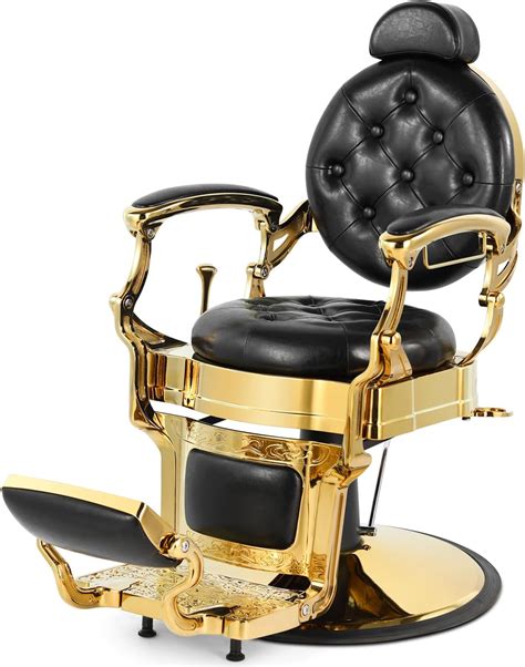 Amazon.com: MWOSEN Barber Chair Salon Chair, Vintage Hair Styling ...