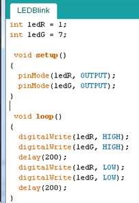 Image result for LED Blinking Arduino IDE Done Compiling Message
