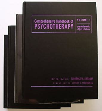 Buy Comprehensive Handbook of Psychotherapy: 4 Volume Set: Vol. 1 Book ...