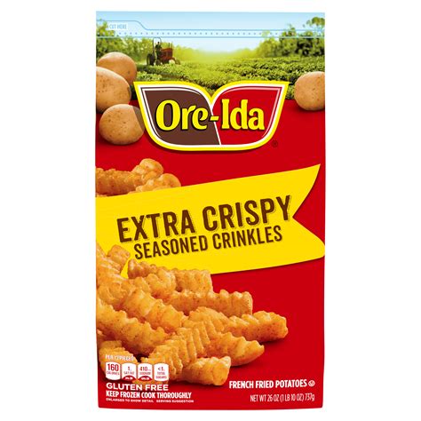 Extra Crispy Fast Food French Fries French Fried Potatoes | ORE-IDA ...
