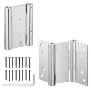 Ranbo 4 Inch Heavy-Duty 304 Stainless Steel Double Spring Hinge ...