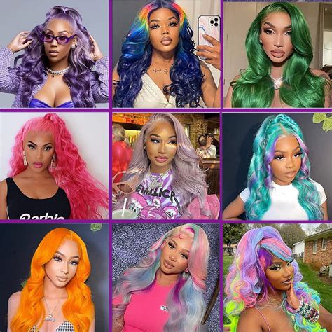Buy KAFEIER 613 Lace Front Wig Human Hair For Women 613 Frontal Wig ...