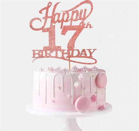 Cakes For Girls 17th Birthday