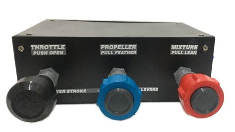 Amazon.in: Buy IFS INDIA Throttle Propeller Mixture (TPM) Control Panel ...