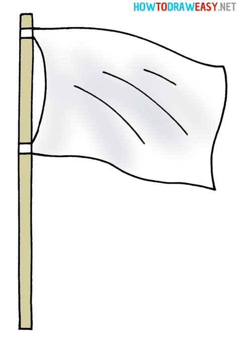How to Draw a Flag - Draw for Kids